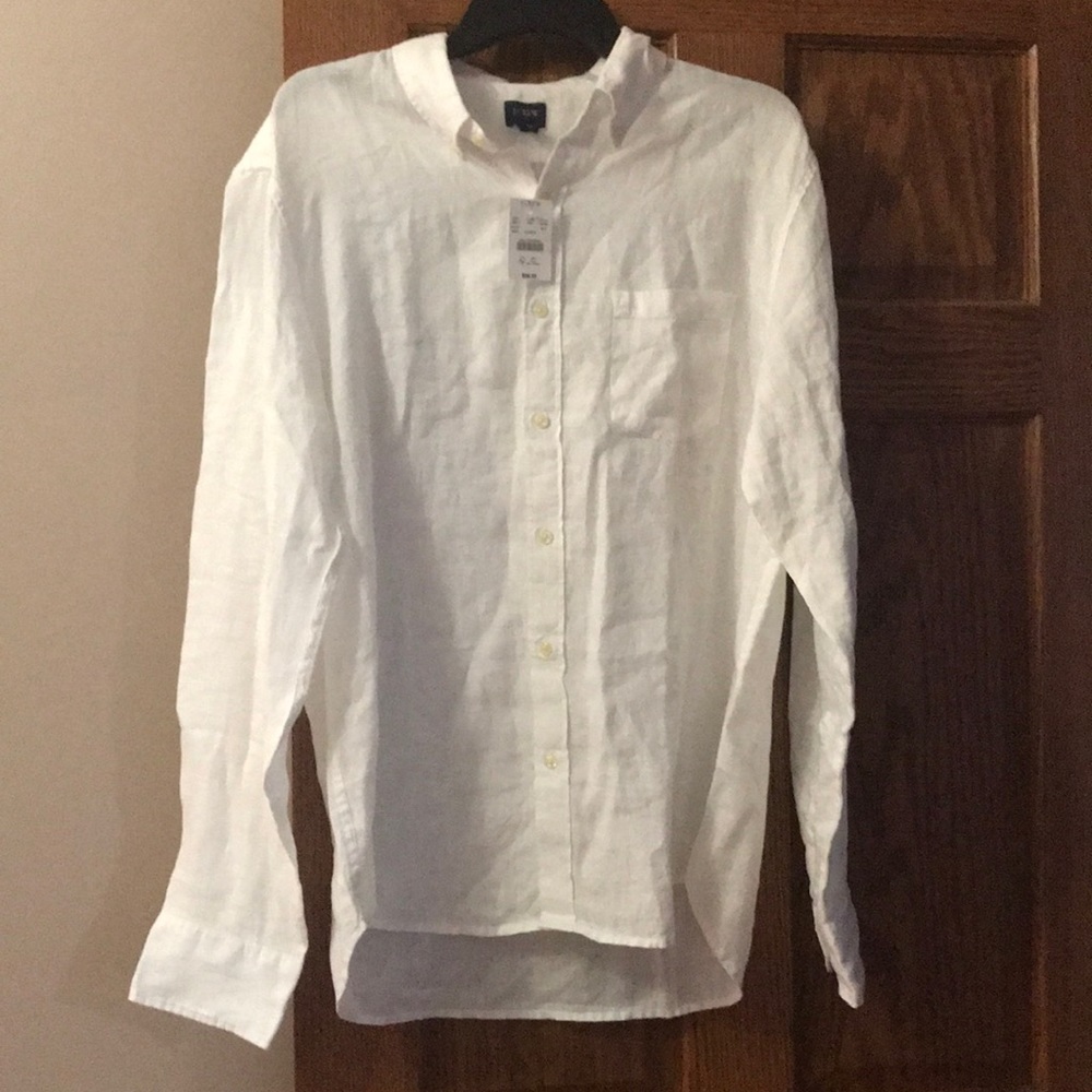 Linen J.crew men’s shirt